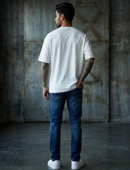 Urban Teddy Oversized White T-Shirt